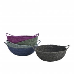 SEAGRASS BASKET MIXED COLOR PER PCS 